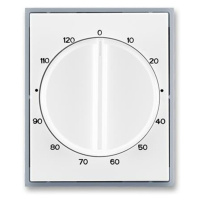 Kryt spínaca casového otocný 120min. biela/sivá ladová Element (ABB)