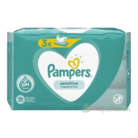 PAMPERS Baby Wipes Sensitive vlhčené obrúsky 3x52 ks (156 ks)