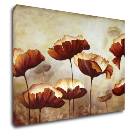 Impresi Obraz Malované kvety - 70 x 50 cm