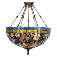Gloria – závesná lampa v štýle Tiffany