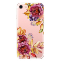 Odolné silikónové puzdro iSaprio - Fall Flowers - iPhone 7