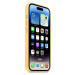 Apple silikónový kryt s MagSafe na iPhone 14 Pro Max slnečno žltá