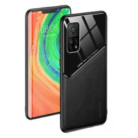 Xiaomi Poco X3 GT, silikónové puzdro, koža a zadná strana z plexiskla, stredne odolné voči náraz