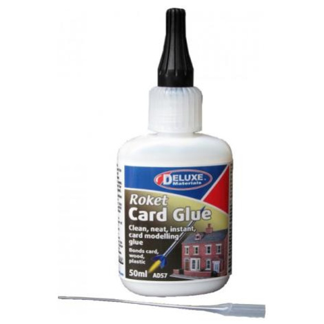 Roket Card Glue univerzálne rýchloschnúce lepidlo 50ml