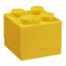 LEGO® mini  box 4 - žltá   46 x 46 x 43 mm