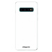 Odolné silikónové puzdro iSaprio - 4Pure - bílý - Samsung Galaxy S10