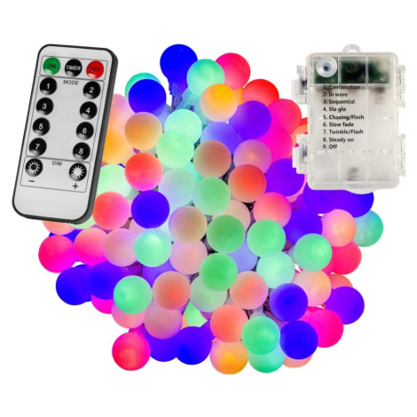 VOLTRONIC 67315 Párty osvetlenie - 20 m, 200 LED diód, farebné, na batérie VOLTRONIC®