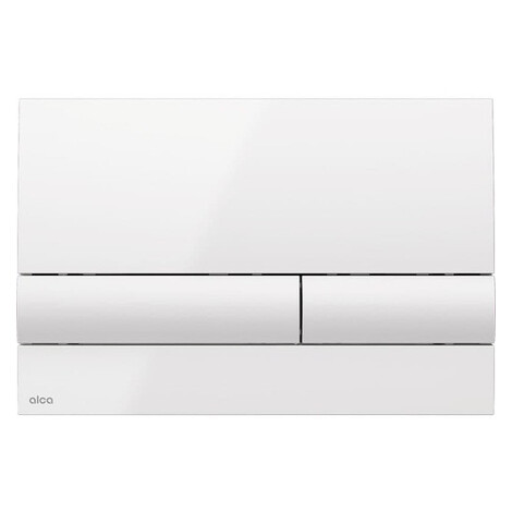 Alca Ovládacie tlačidlo pre WC moduly, biela-lesk M1710