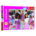 Trefl Puzzle 200 - Vo svete Barbie / Mattel, Barbie