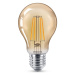 Philips LED žiarovka Filament E27 A60 4W 2.500K