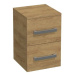 Kúpeľňová skrinka nízka SAT Cube Way 32,5x51x33 cm dub Hickory CUBE3CHN32DH