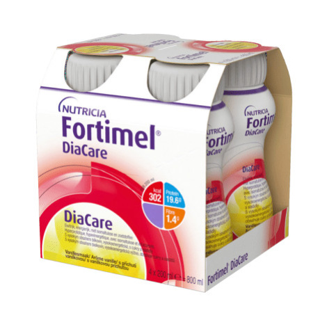 FORTIMEL Diacare vanilka 4 x 200 ml