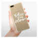 Odolné silikónové puzdro iSaprio - Follow Your Dreams - white - Huawei Honor 7S
