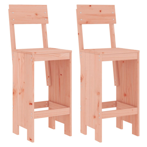 vidaXL Barové stoličky 2 ks 40x48,5x115,5 cm masívny douglas