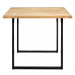 Jedálenský stôl mangovníkové drevo/kov 180x90x76 cm,Jedálenský stôl mangovníkové drevo/kov 180x9