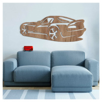 Drevená dekorácia na stenu - Auto Dodge Viper