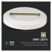 Schodiskové LED svietidlo okrúhle 2W, 4000K, 60lm, biele VT-1142 (V-TAC)