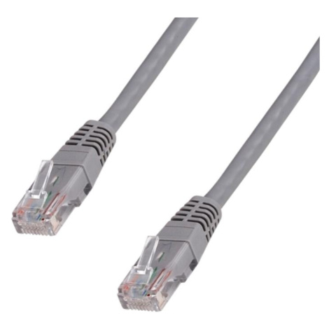 DATACOM Patch cord UTP Cat6 sivý 15m