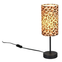 Reality PARDINA stolná lampa čierna kov r56741032 RER56741032