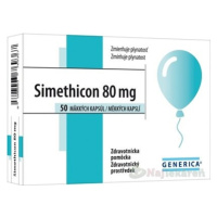 GENERICA Simethicon 80 mg 50 kapsúl