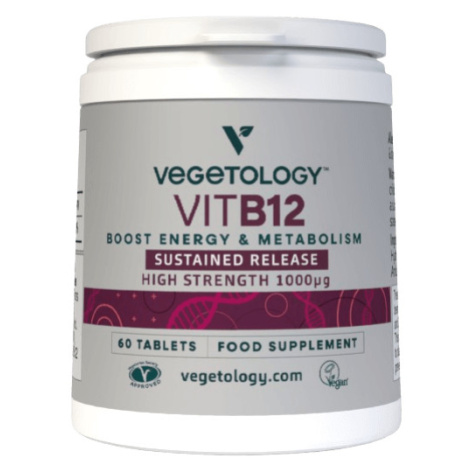 VEGETOLOGY Vitamín B12, kyanokobalamin 60 tabliet