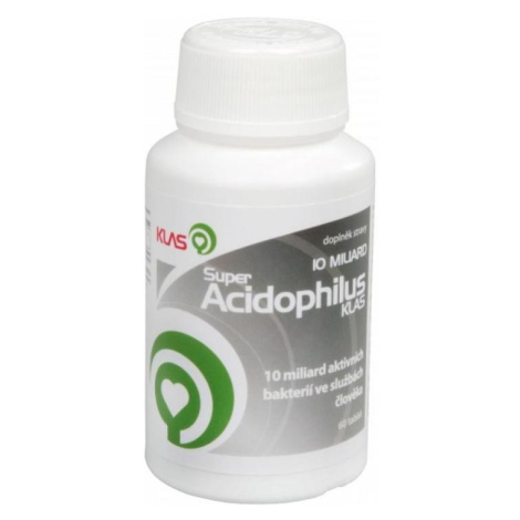 KLAS CZ Super Acidophilus 6 miliard laktobacily 60 tabliet