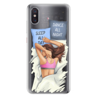Odolné silikónové puzdro iSaprio - Dance and Sleep - Xiaomi Mi 8 Pro