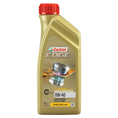 CASTROL Motorový olej EDGE 0W-40, 15B453, 1L