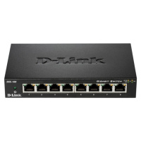 D-Link DGS-108 8-portový Gigabit Desktop Switch