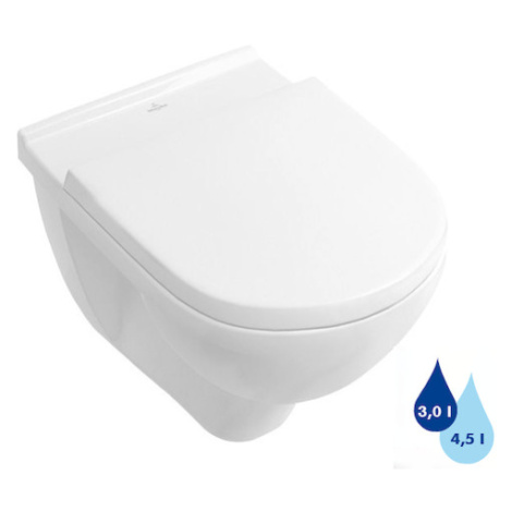 Wc závesné Villeroy & Boch O.Novo zadný odpad 56601001