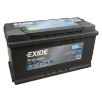 EXIDE Premium 100Ah Autobatéria 12V, 900A, EA1000