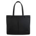 UNIQ HAVA RPET FABRIC TOTE BAG (UP TO 14") - MIDNIGHT BLACK (MIDNIGHT BLACK)