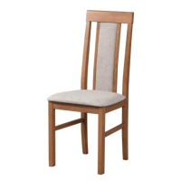 Sconto Jedálenská stolička NILA 2 NEW dub stirling/béžová