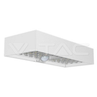 6W LED solárne nástenné svietidlo Tehla lítiová batéria biela 4000K 900lm VT-406 (V-TAC)