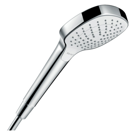 Hansgrohe Croma Select E Vario, ručná sprcha 3jet, biela/chrómová, HAN-26812400