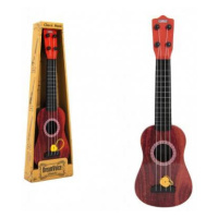 Ukulele / gitara plast 43cm s trsátka v krabičke 15x48x5cm