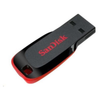 SanDisk Flash Disk 16GB Cruzer Blade, USB 2.0, čierna