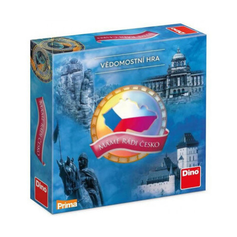 Dino Máme radi Česko rodinná spoločenská hra v krabici 24x24x6cm