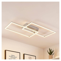 Lucande Muir LED stropná lampa, obdĺžniky, CCT