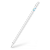 Univerzálne pero, plastové, (pre akýkoľvek kapacitný displej), Active Stylus Pen, biele