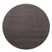 Kusový koberec Ata 7000 mocca kruh Rozmery koberca: 120x120 kruh