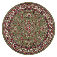 Kusový orientální koberec Mujkoberec Original 104354 Kruh - 140x140 (průměr) kruh cm Mujkoberec 