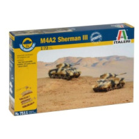 Fast Assembly tanky 7511 - M4A2 SHERMAN III (1:72)