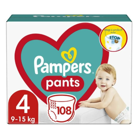 PAMPERS Pants S4 (9 - 15 kg), 108 ks