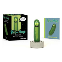 Running Press Rick and Morty Talking Pickle Rick Miniature Editions