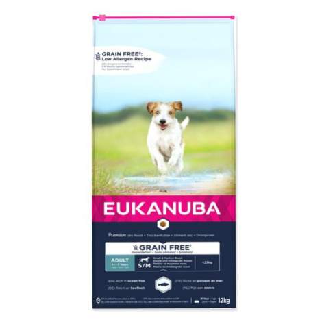 Euk Adult Small & Medium Grain Free OF 12kg Eukanuba