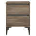 Hnedý nočný stolík Elegance – Kalune Design