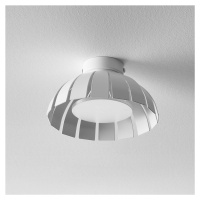 Biele dizajnové stropné svietidlo LED Loto, 20 cm