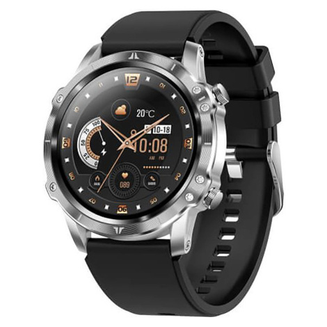 Carneo Smart hodinky Adven. HR+ silver Silver
