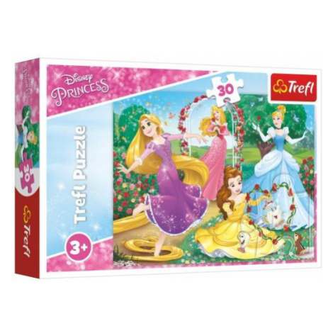 Puzzle Princezné Disney 27x20cm 30 dielikov v krabičke 21x14x4cm